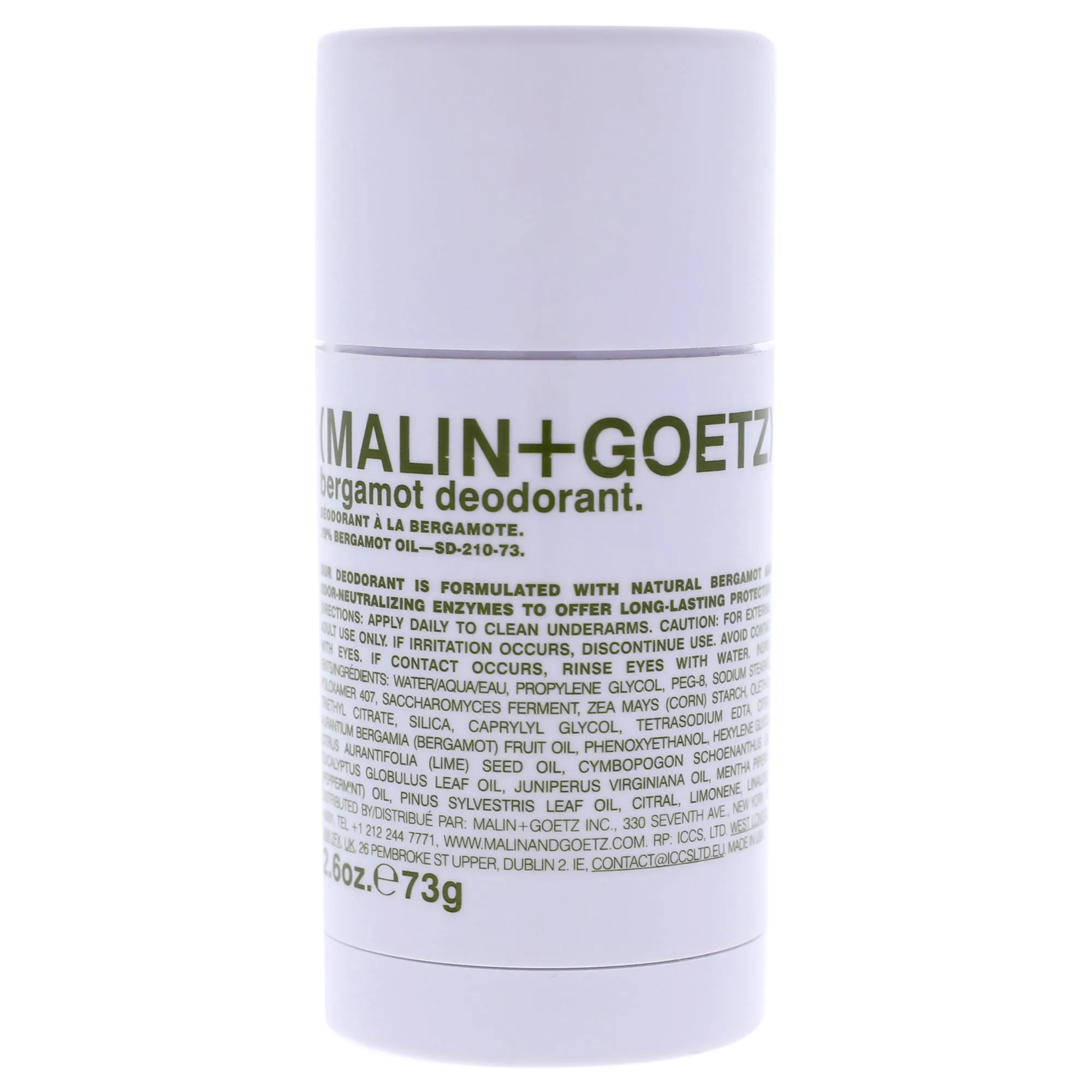 Bergamot Deodorant by Malin   Goetz for Unisex - 2.6 oz Deodorant