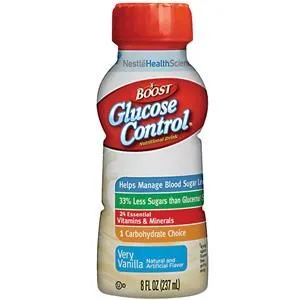 Boost Glucose Control Nutritional Energy Drink 8 oz., Very Vanilla Case of 24