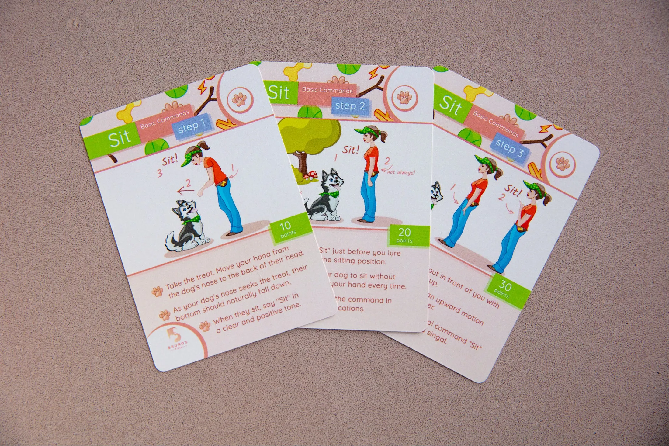 Bruno’s Pawsitive Dog Coaching Card Game