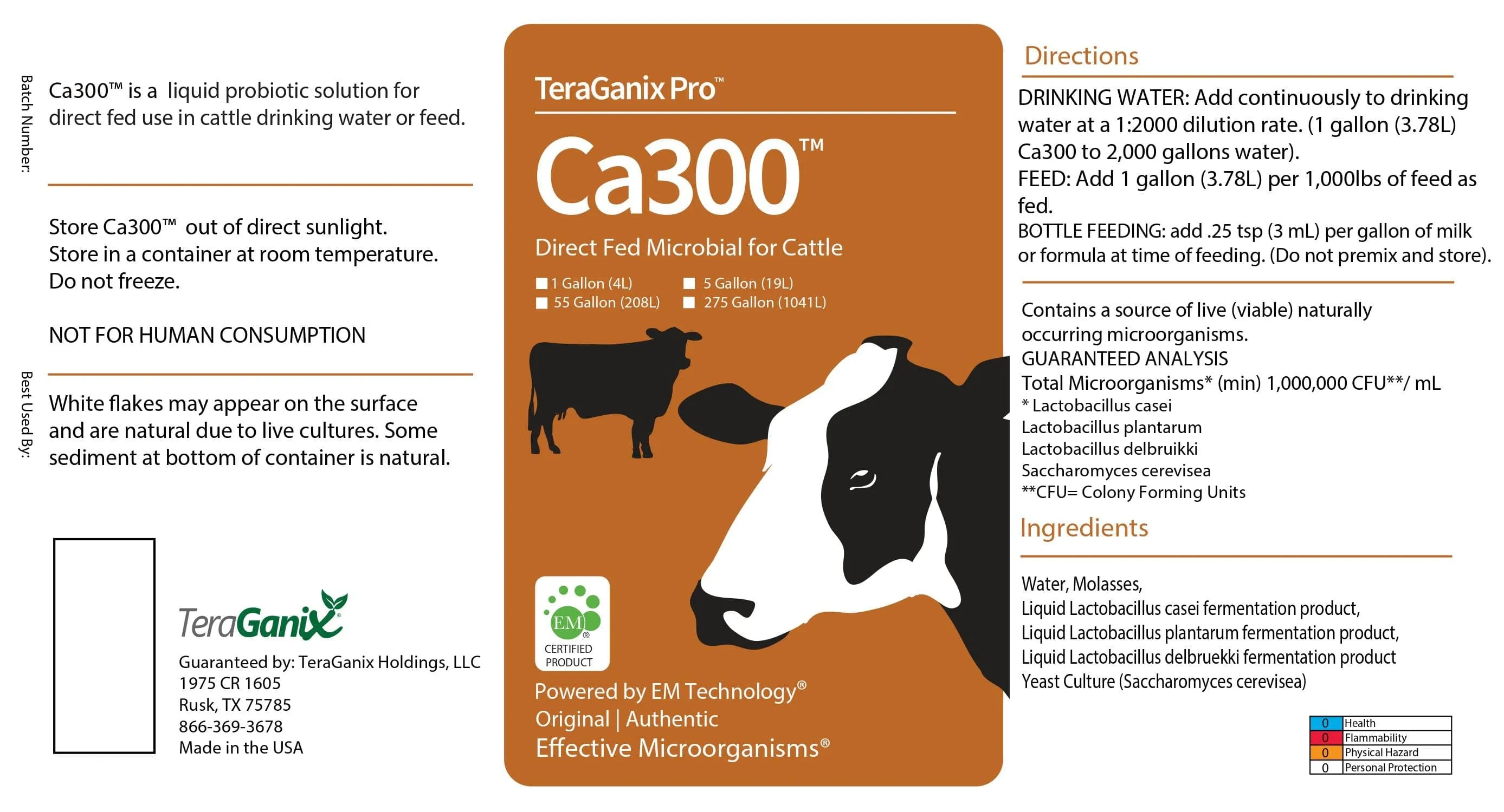 Ca300™ Direct Fed Microbial: Enhancing Cattle Health and Well-Being