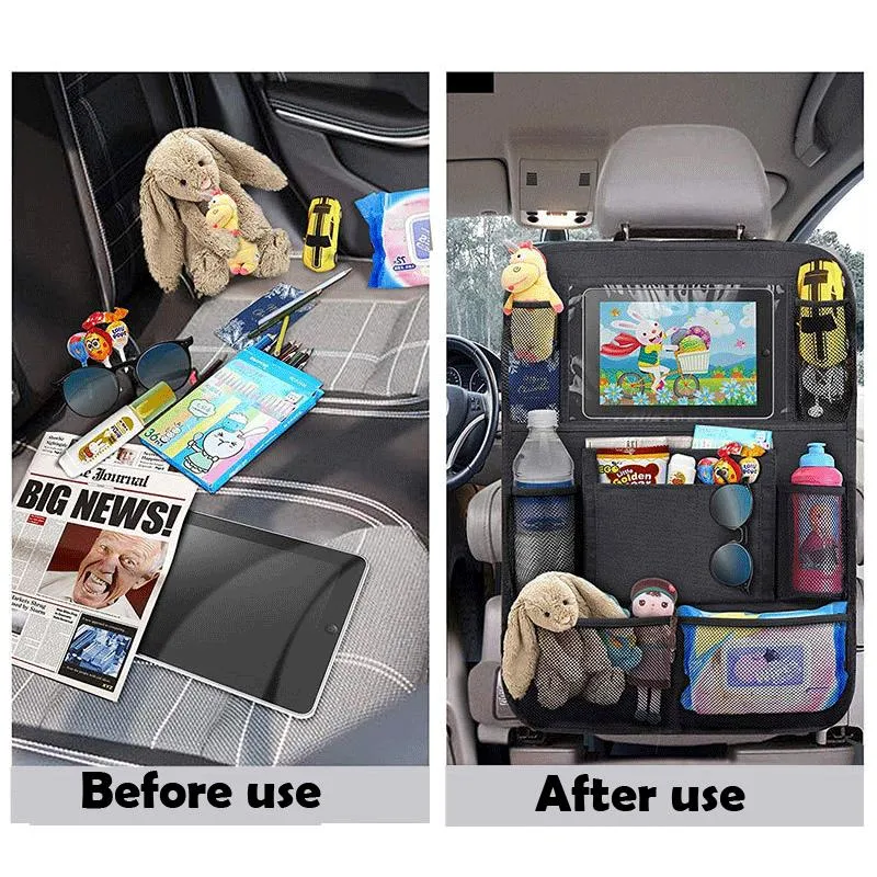 Car Seat Organizer  Tablet Holder  Perfect Holiday Gift