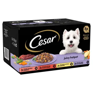 Cesar Foil Tray Juicy Hotpot Mixed Selection in Loaf 8 x 150g