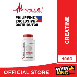 [CLEARANCE SALE - EXP: AUGUST 2024] Metabolic Nutrition Creatine 100g