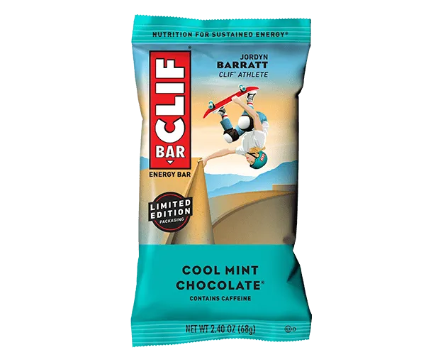 Clif Bar Cool Mint Chocolate W/ Caffeine