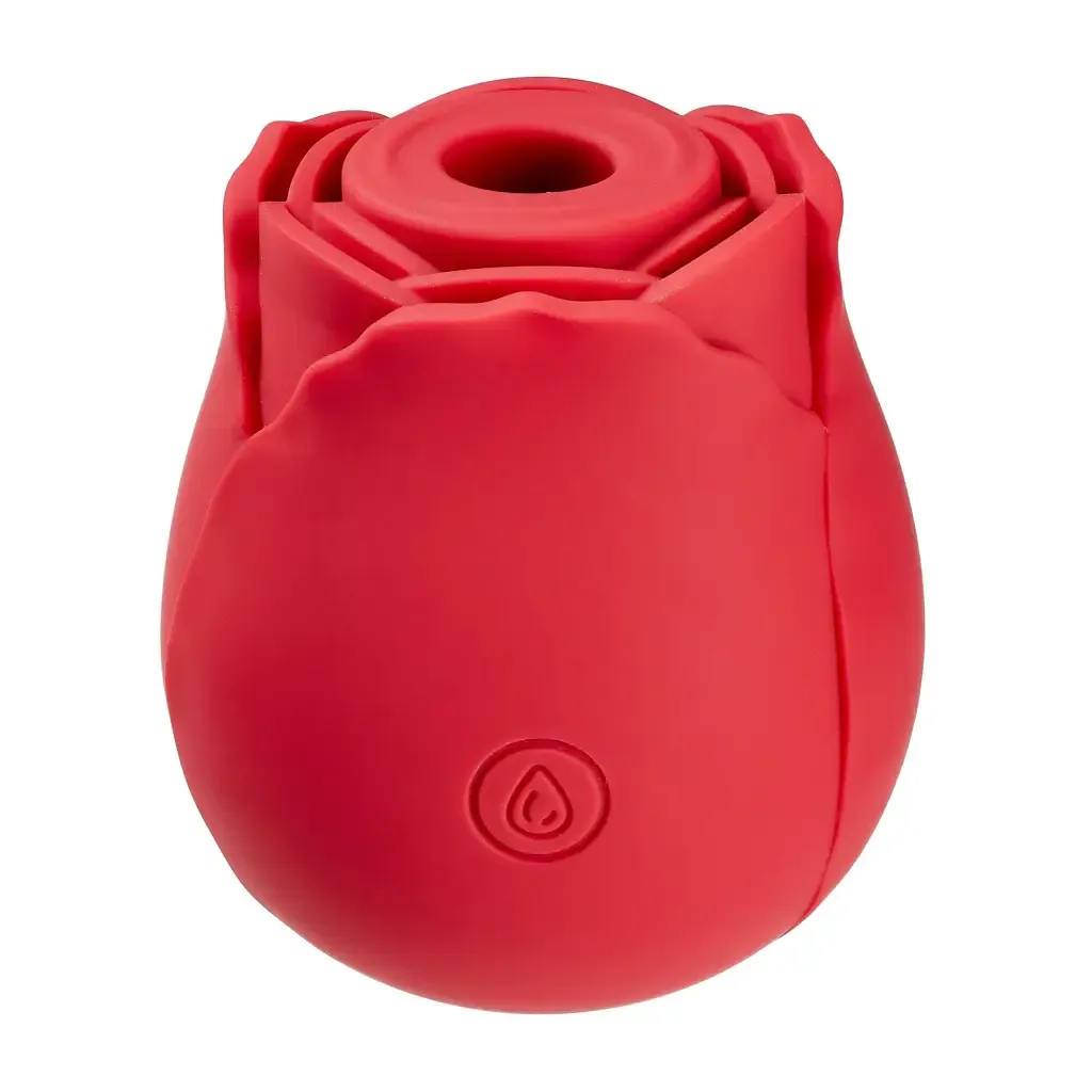 Cloud 9 Health & Wellness Rose Suction Stimulator Red