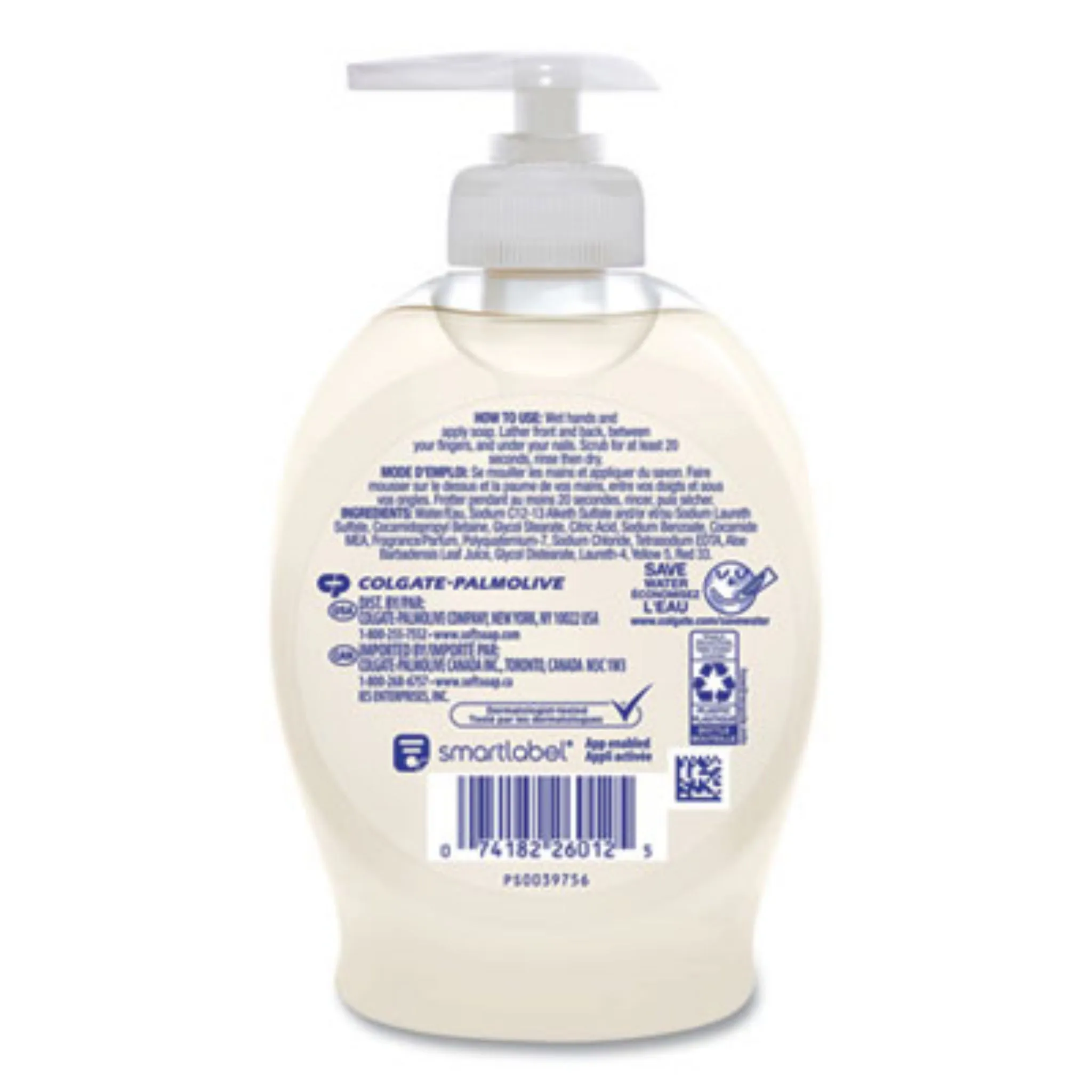 COLGATE PALMOLIVE, IPD. CPC45634EA Liquid Hand Soap Pump With Aloe, Clean Fresh 7.5 Oz Bottle, 1 Each