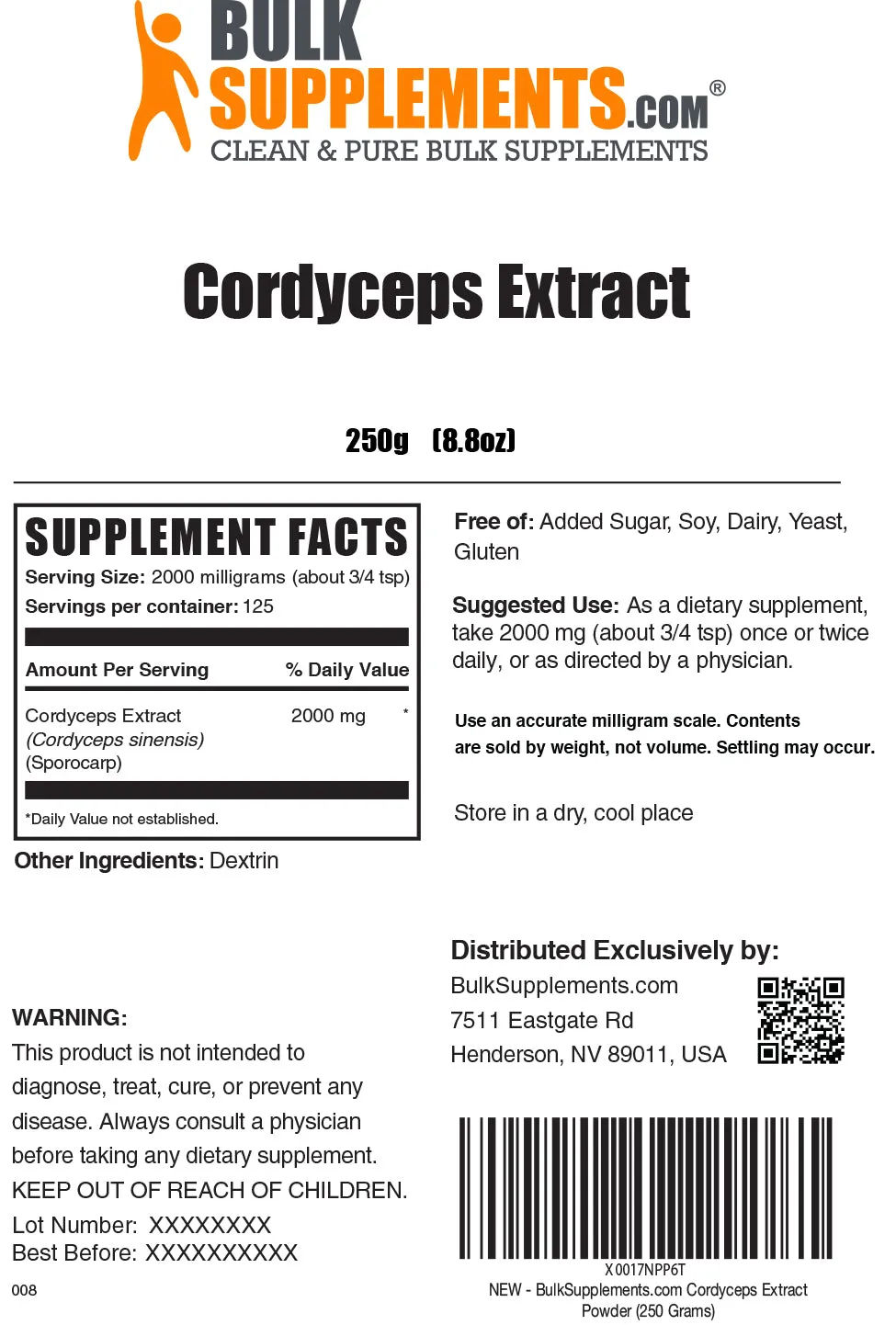 Cordyceps Extract Powder