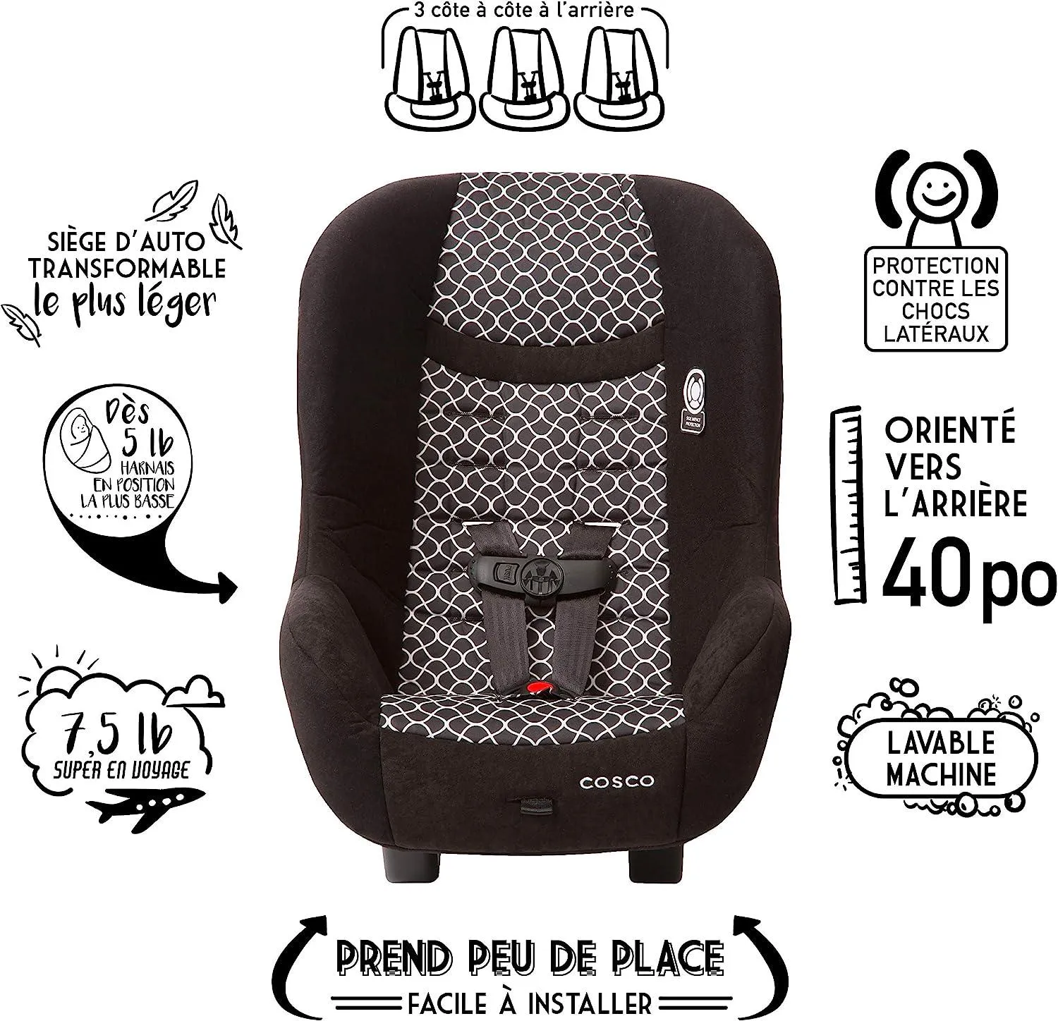 Cosco Scenera Next Convertible Car Seat