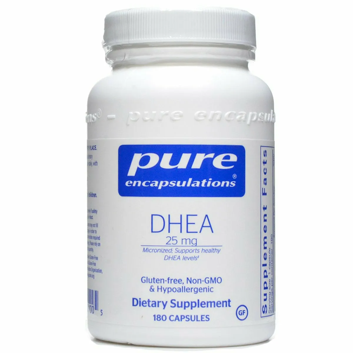 DHEA (micronized) 25 mg by Pure Encapsulations