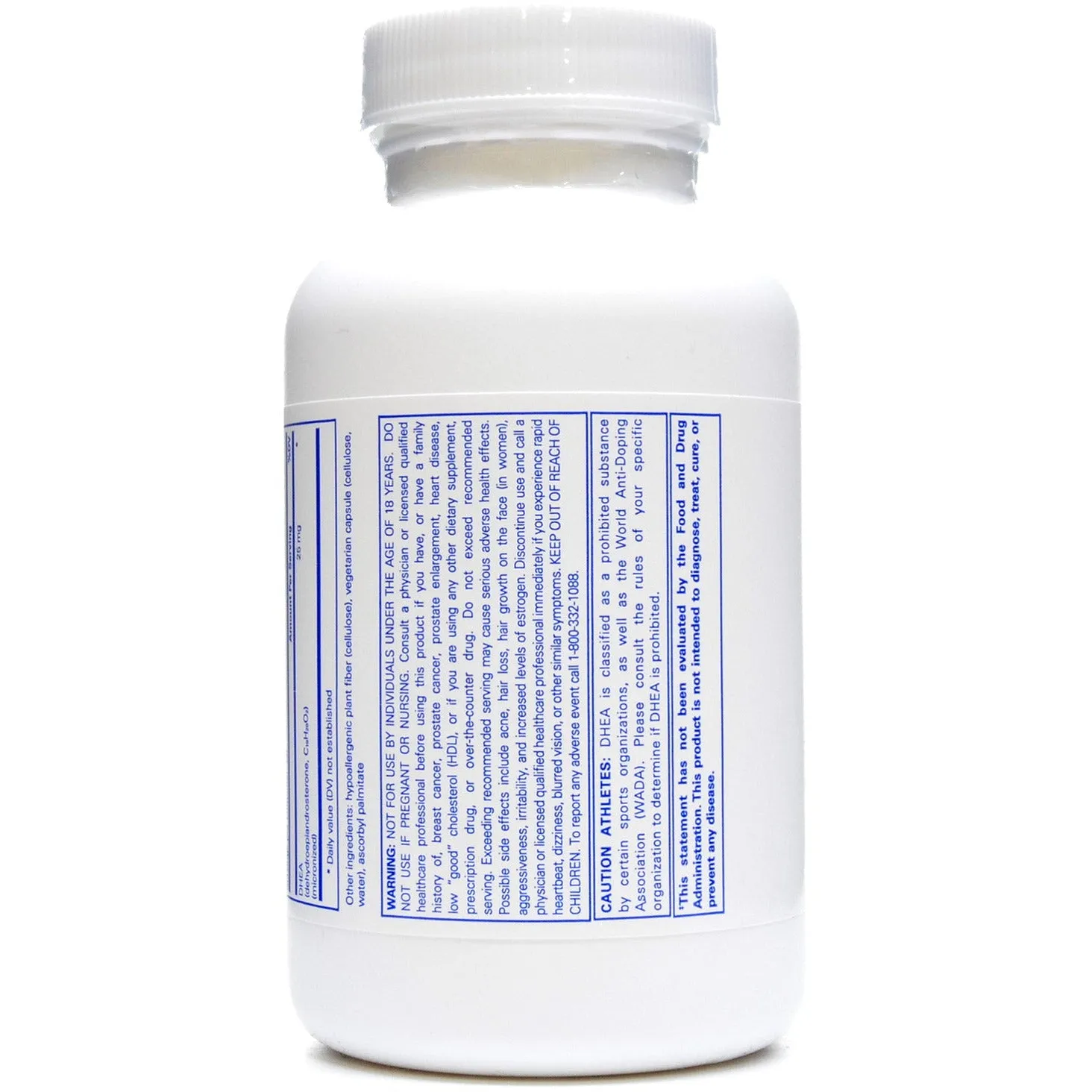 DHEA (micronized) 25 mg by Pure Encapsulations