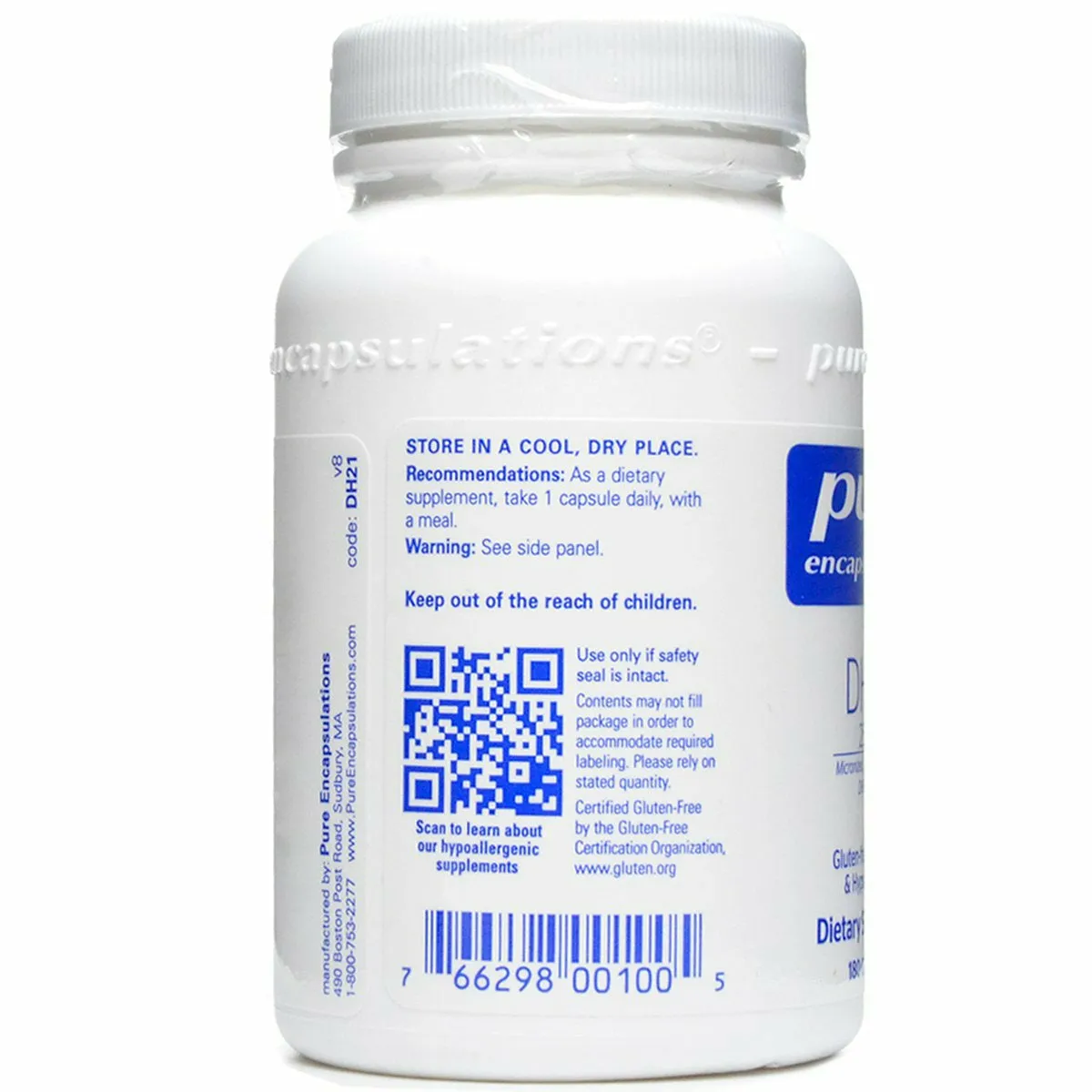 DHEA (micronized) 25 mg by Pure Encapsulations