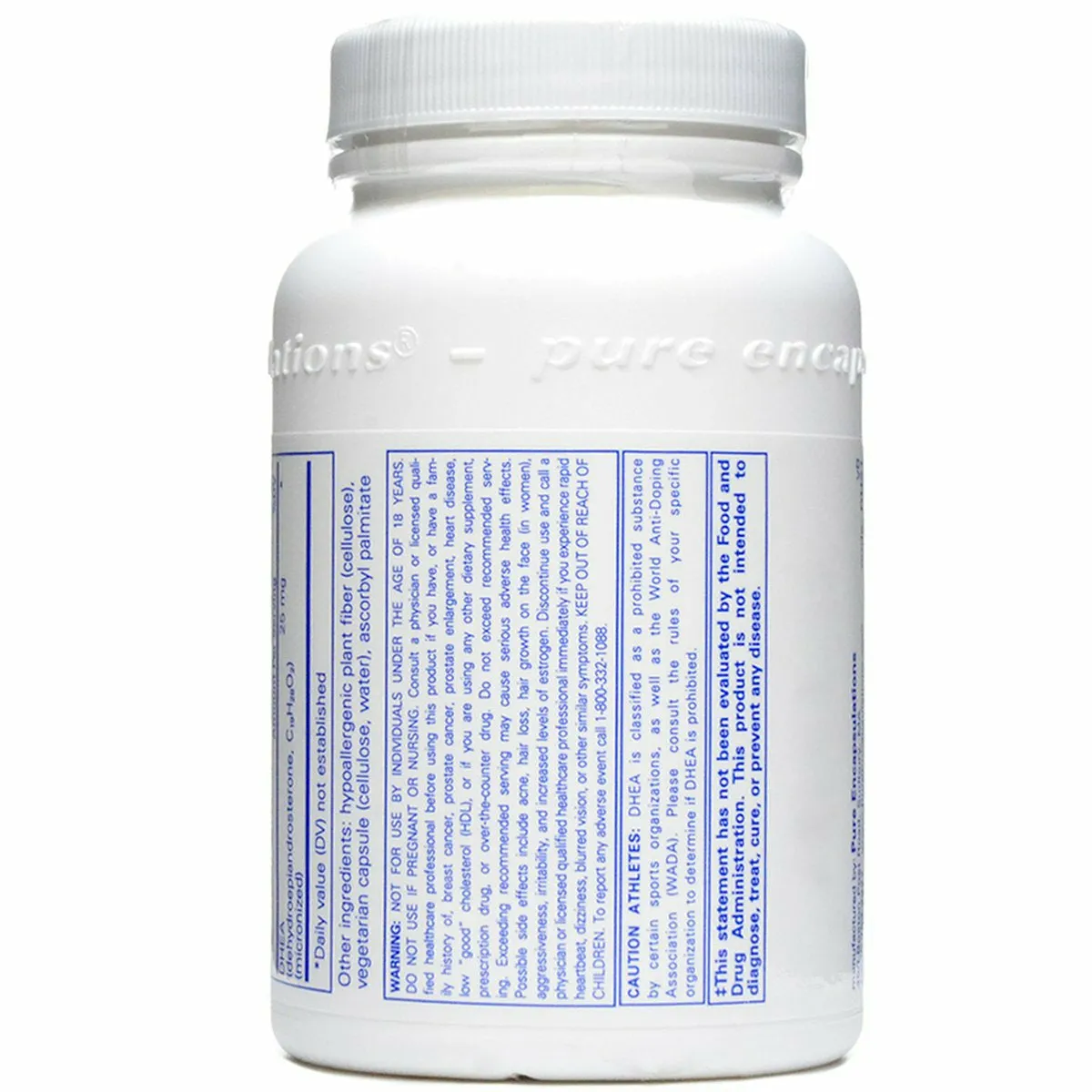 DHEA (micronized) 25 mg by Pure Encapsulations