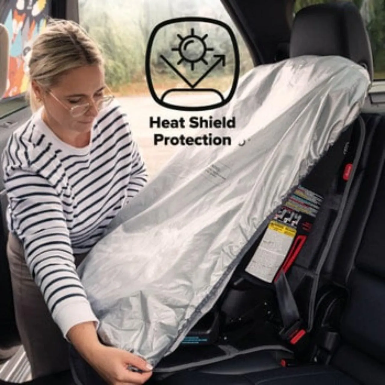 Diono Ultra Mat® and Heat Sun Shield Car Seat Protector