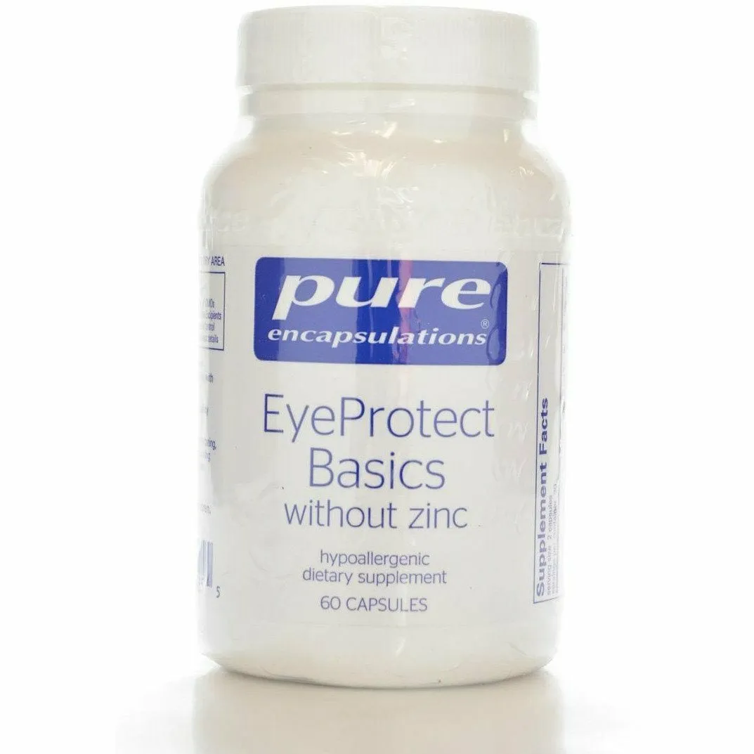 EyeProtect Basics (without zinc) 60 caps by Pure Encapsulations