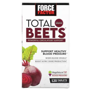 Force Factor, Total Beets, Effective Circulatory Support, 120 Tablets