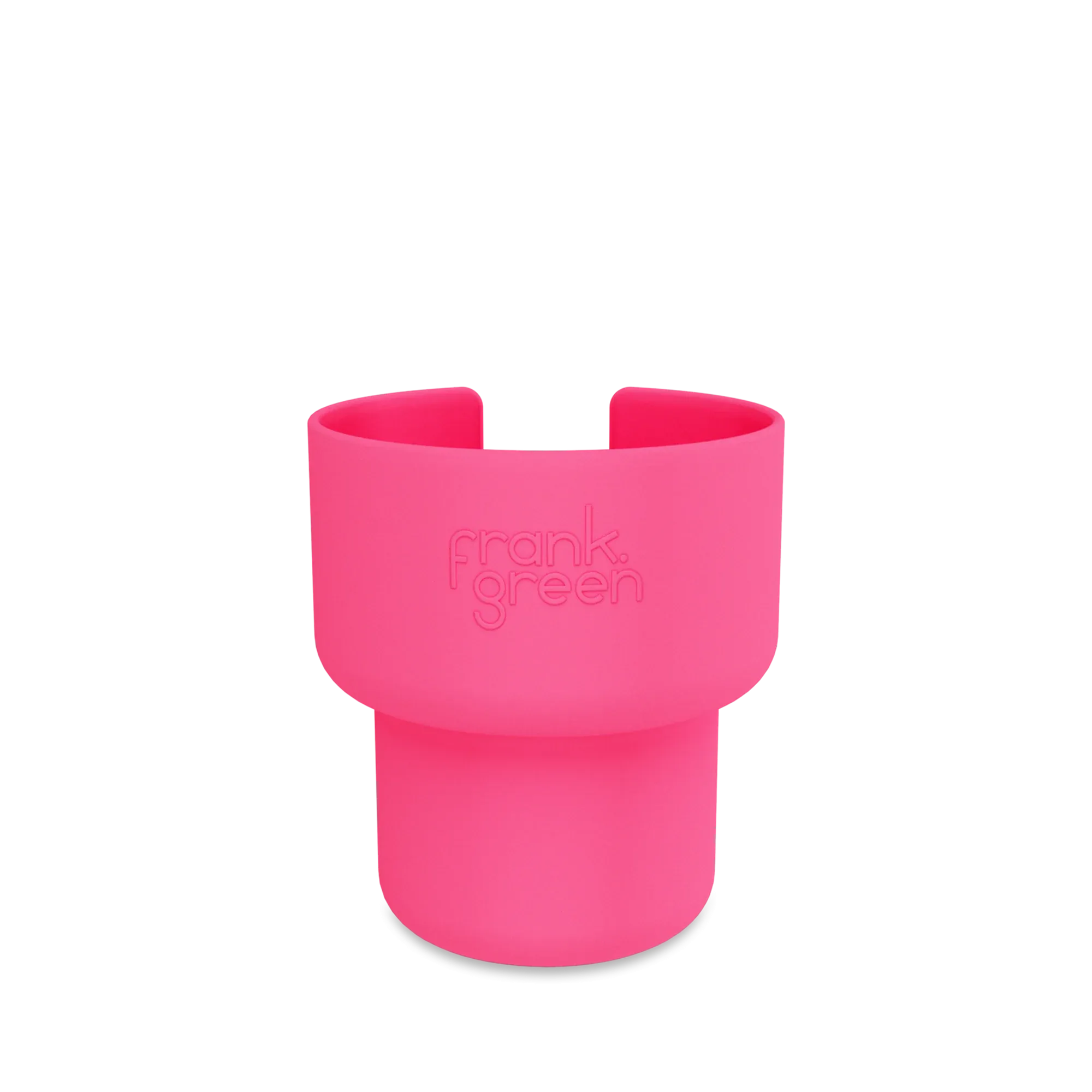 Frank Green Car Cup Holder Expander - Neon Pink