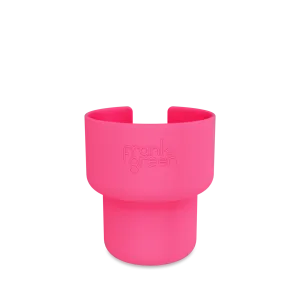 Frank Green Car Cup Holder Expander - Neon Pink