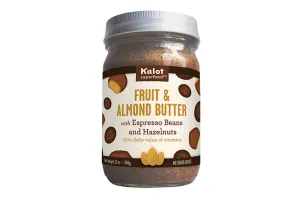 Fruit and Almond Butter with Espresso Beans and Hazelnut