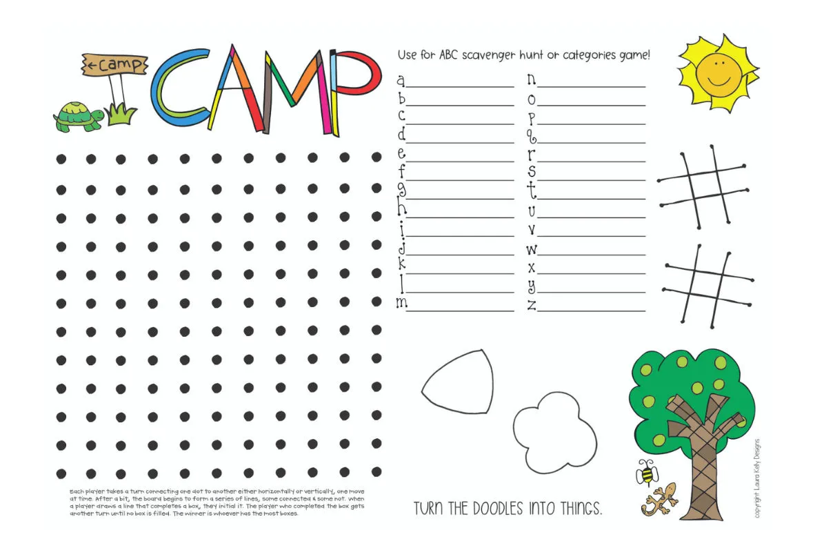 games on the go camp