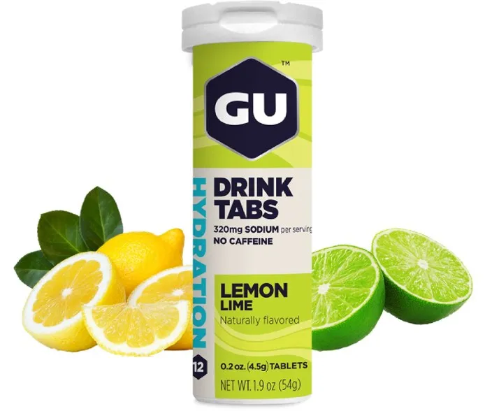 GU Hydration Drink Tabs, 12 Tab Tube