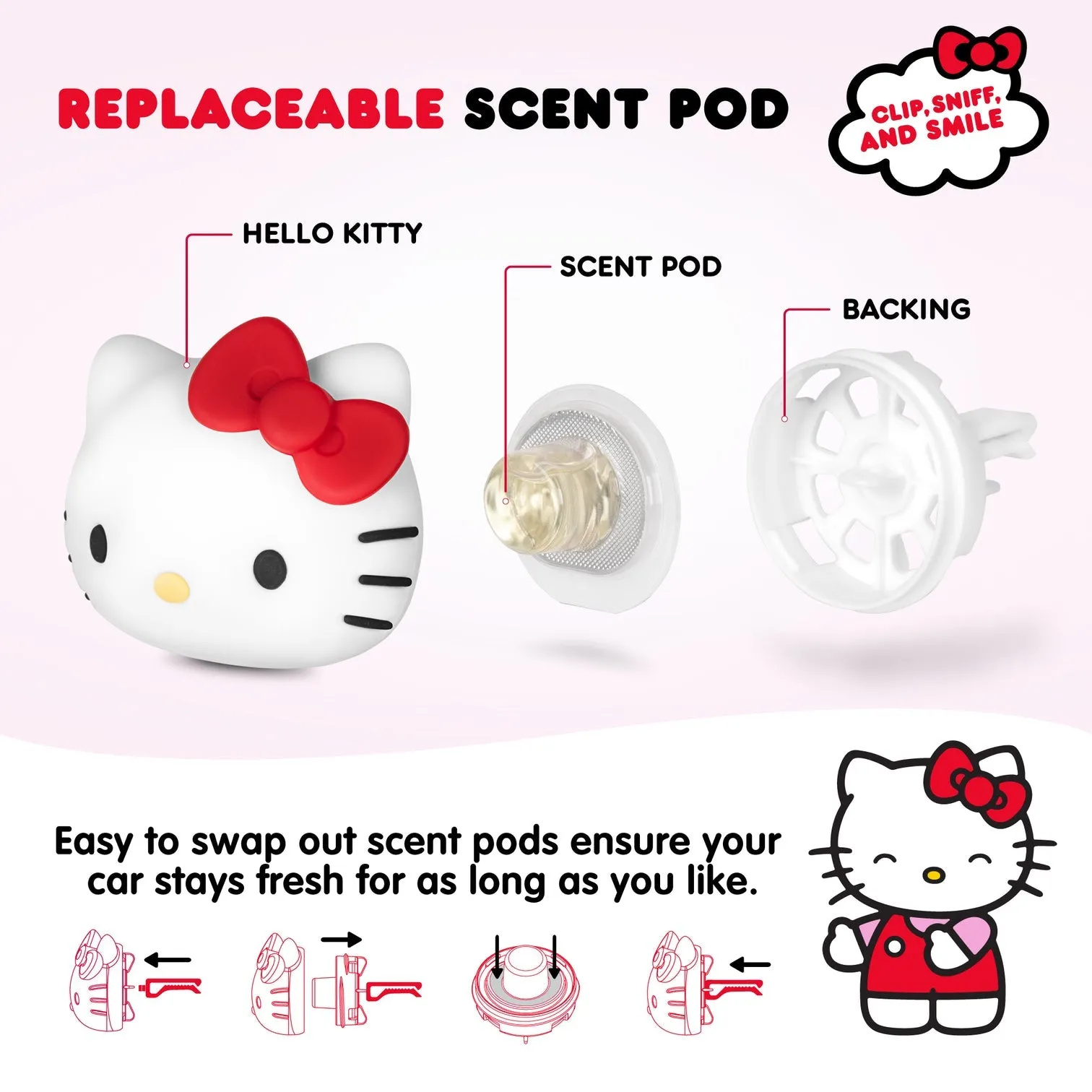 Hello Kitty Car Air Freshener