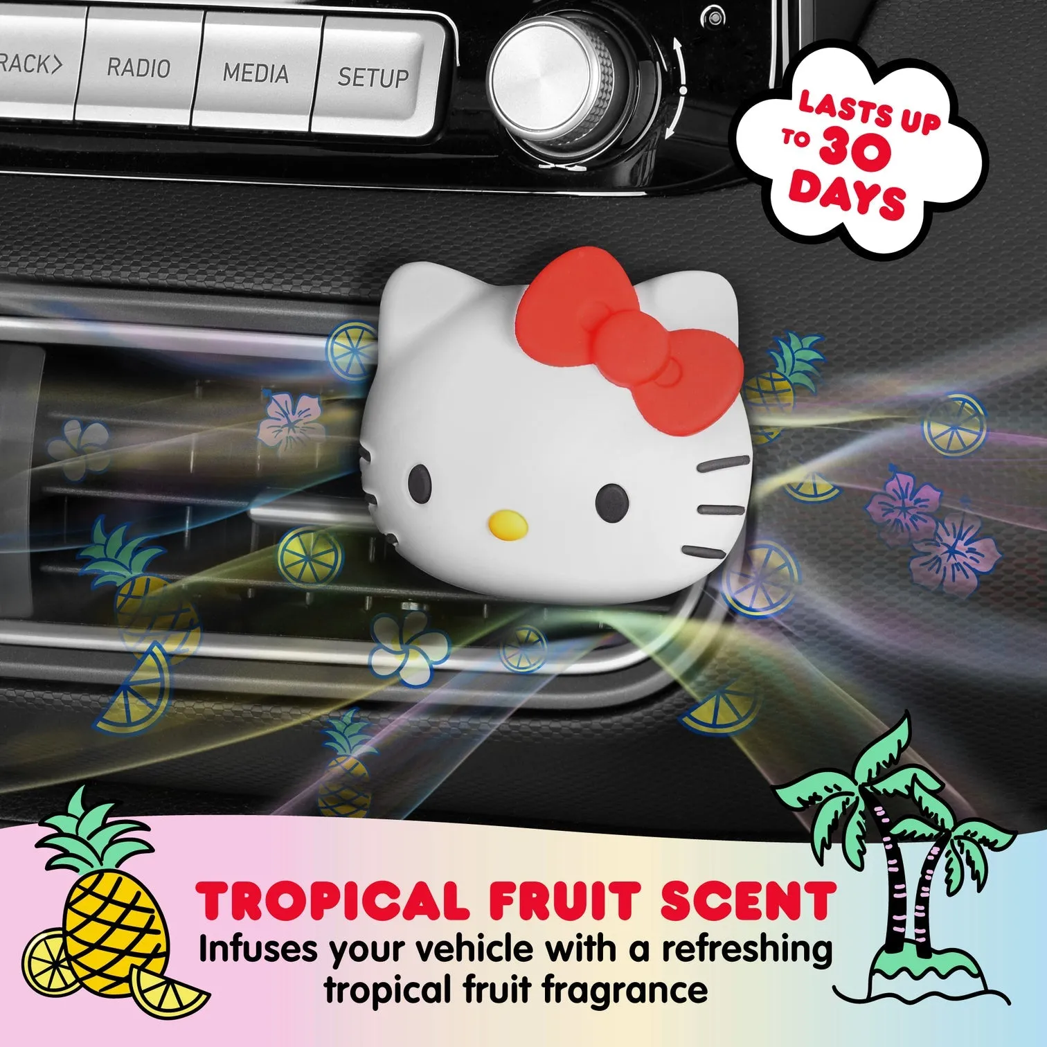 Hello Kitty Car Air Freshener