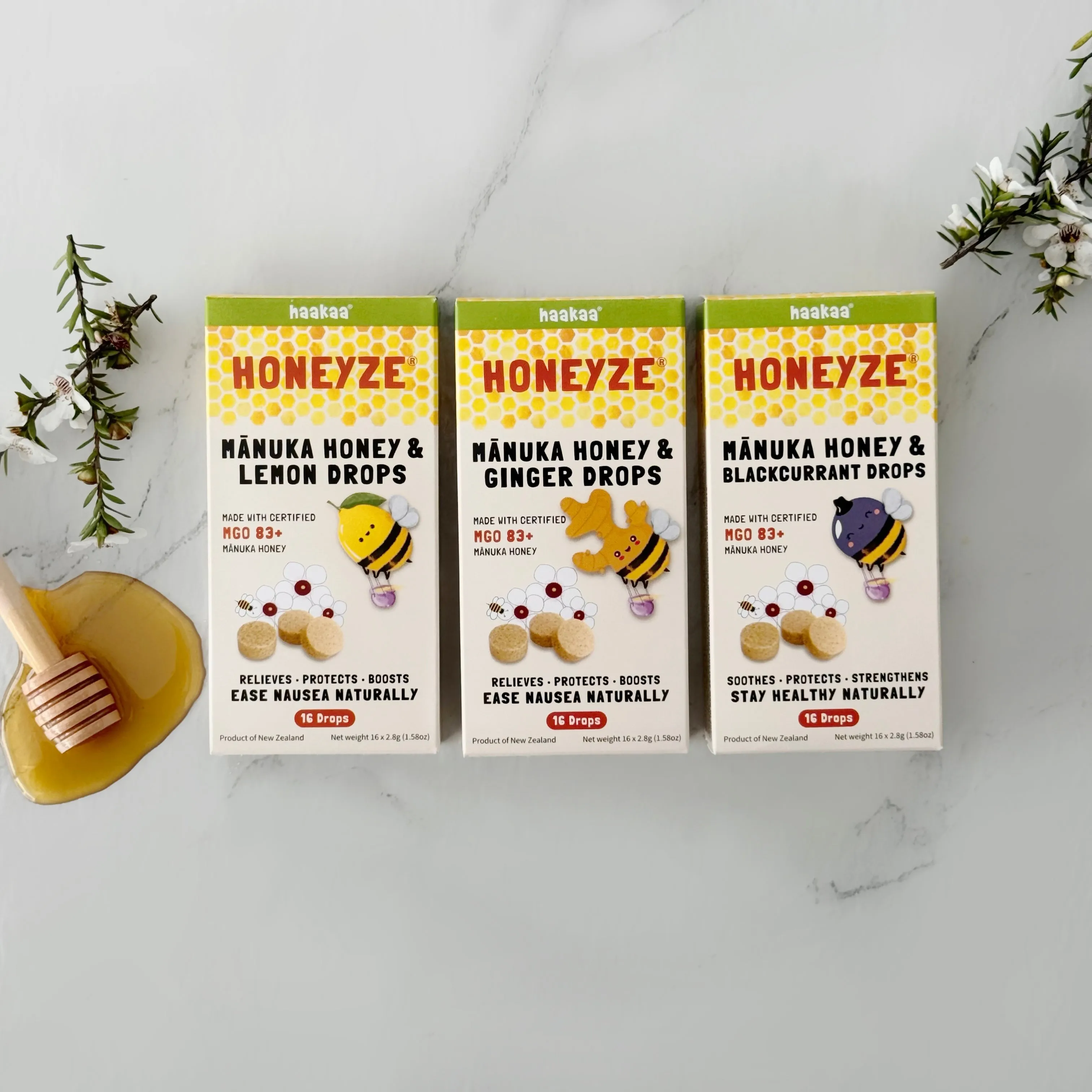 Honeyze Manuka Honey Drops