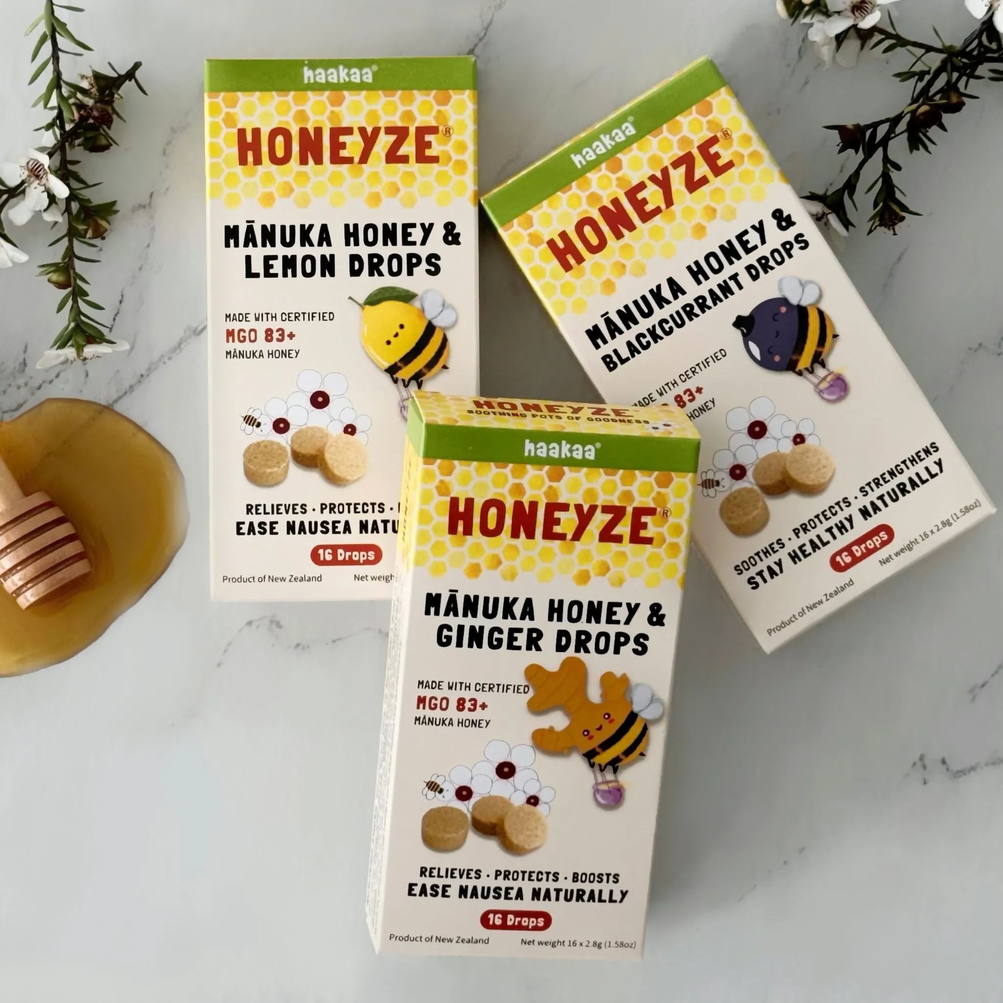 Honeyze Manuka Honey Drops