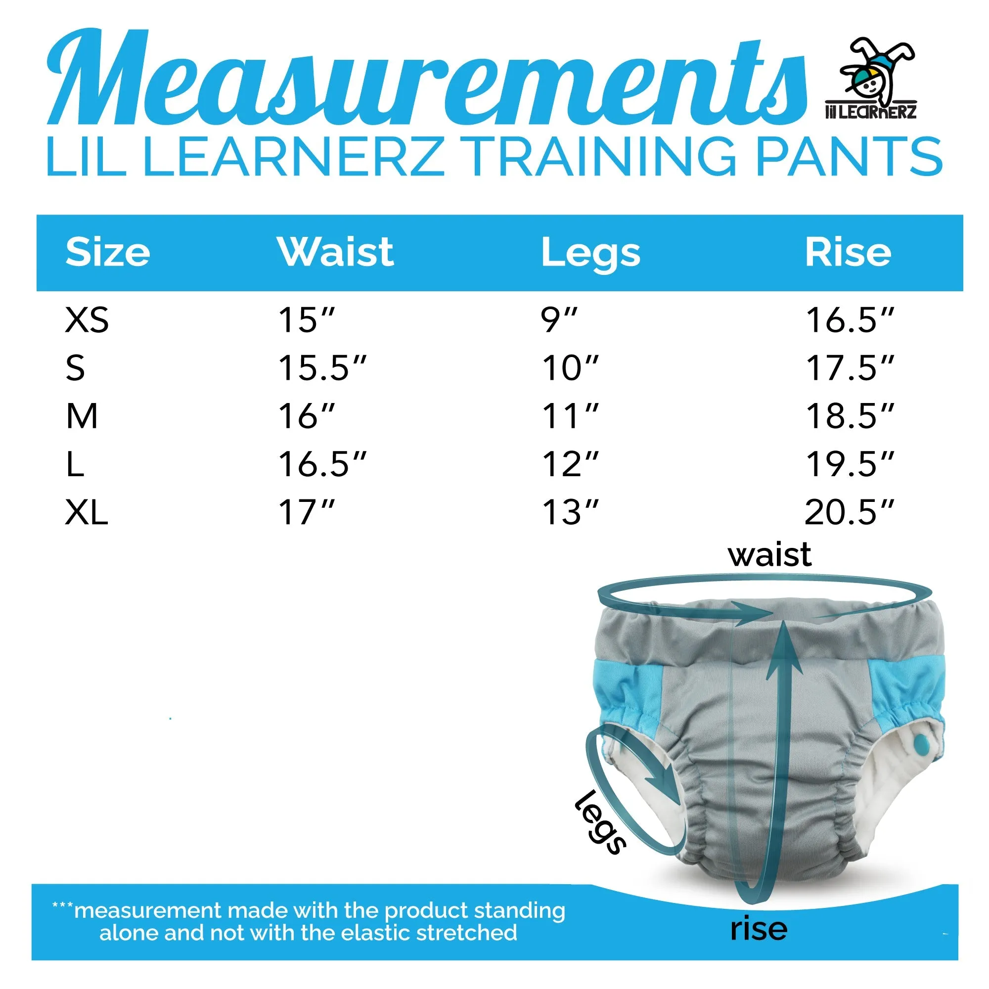 Lil Learnerz Training Pants (2pk) - Soar