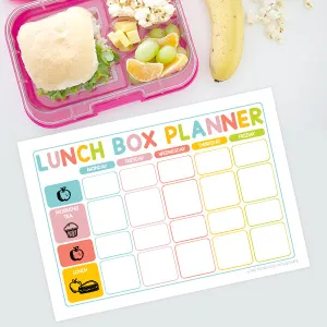 Lunch Box Planner