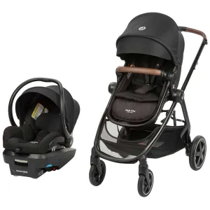 Maxi Cosi Zelia Max 5-in-1 Modular Travel System | Basalt Black (OPEN BOX)