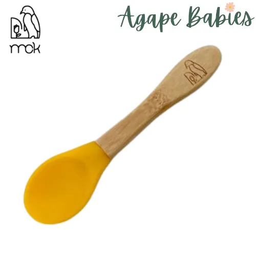 MCK Bamboo-Silicone Spoon - Yellow