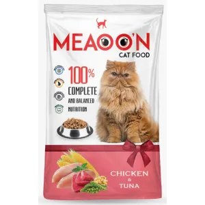 MEAOON CAT FOOD CHICKEN&TUNA 1KG