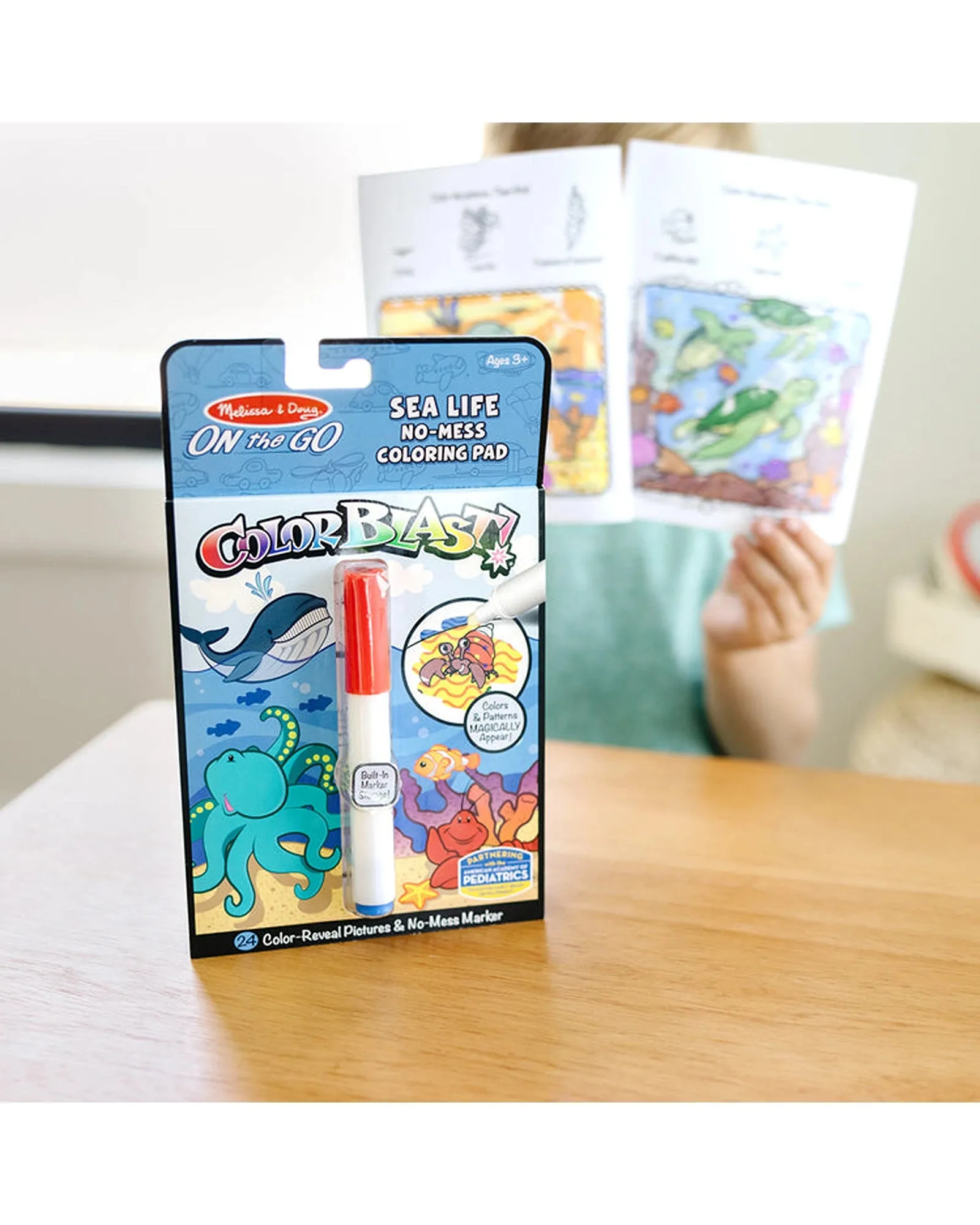 Melissa Doug On The Go Color Blast Sea Life