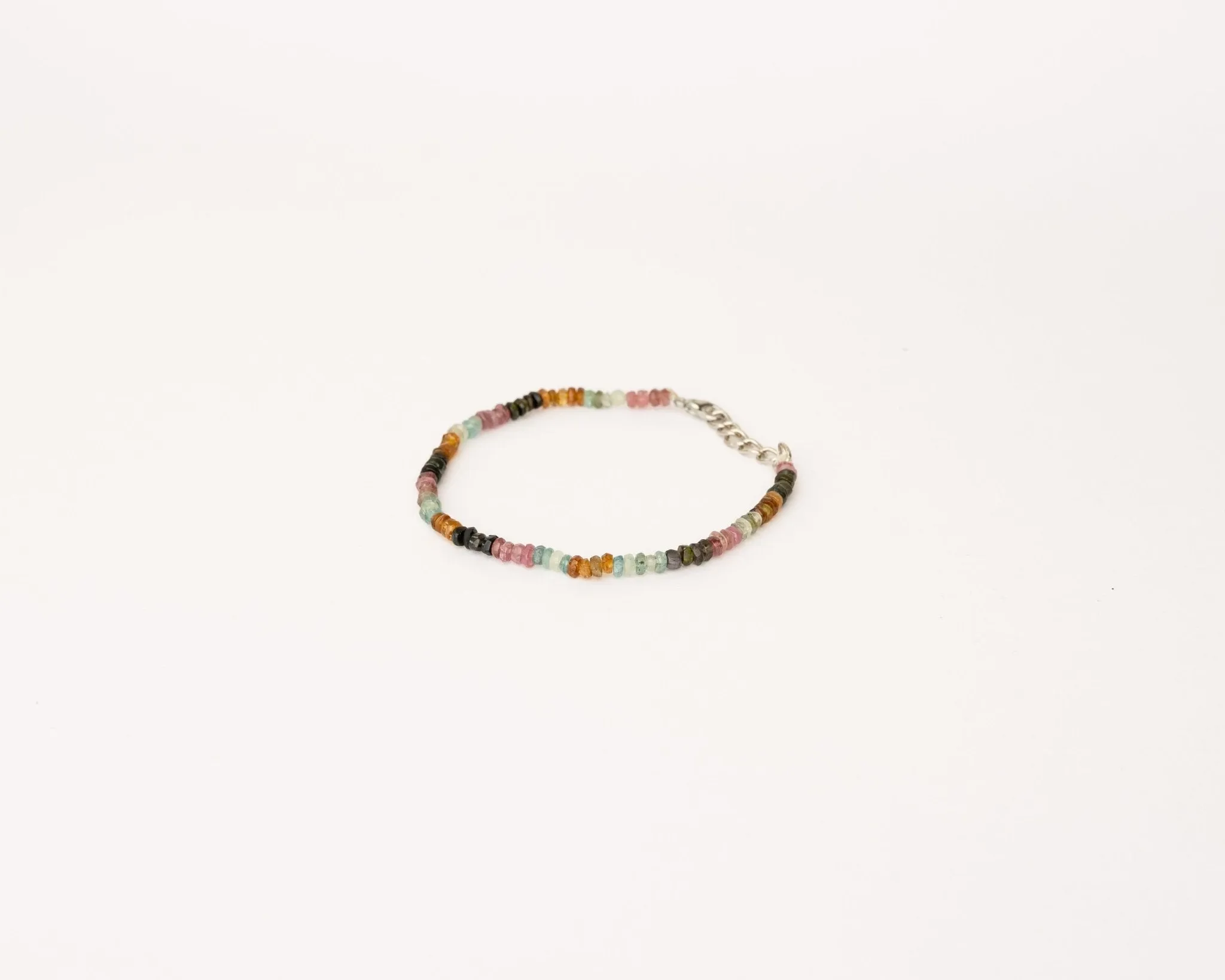 Mix Tourmaline Faceted Bracelet