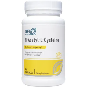 N-Acetyl-L-Cysteine 90 caps By Klaire Labs/SFI Health