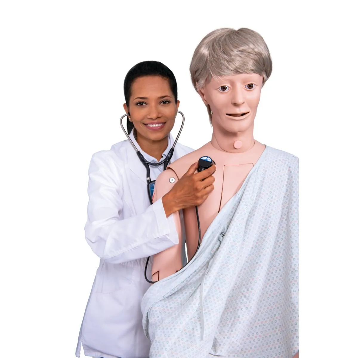 Nikki the Nursing Manikin with Auscultation, Light Skin