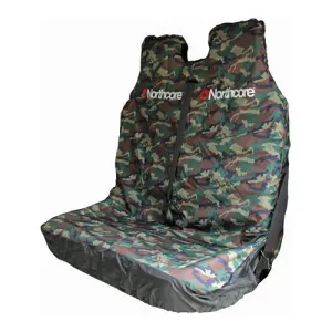 Northcore Water Resistant Double Van Seat Cover - Camo