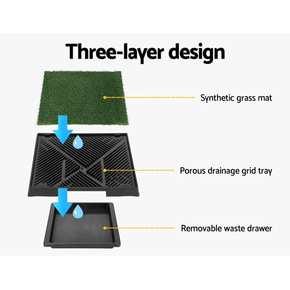 Odorless 3-Layer Dog Potty Training Pad w/ Tray i.Pet