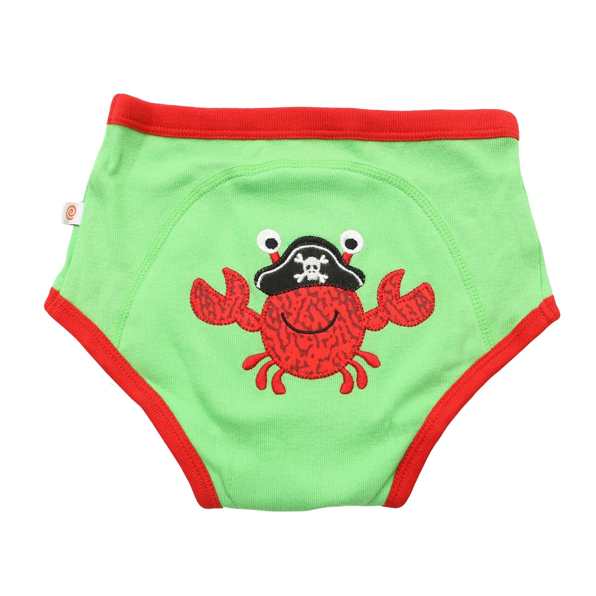 Organic Cotton 3 Piece Potty Training Pants - Pirate Pals