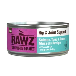 RAWZ Cat Hip&Joint Support Salmon,Tuna,GreenMussels 5.5oz