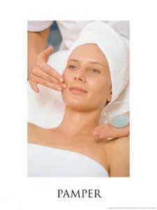 Spa Series "Pamper" Inspirational Poster Print - Fitnus Corp.