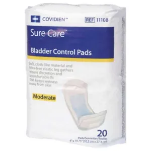 Sure Care 1100B Bladder Control Pads, Case of 132