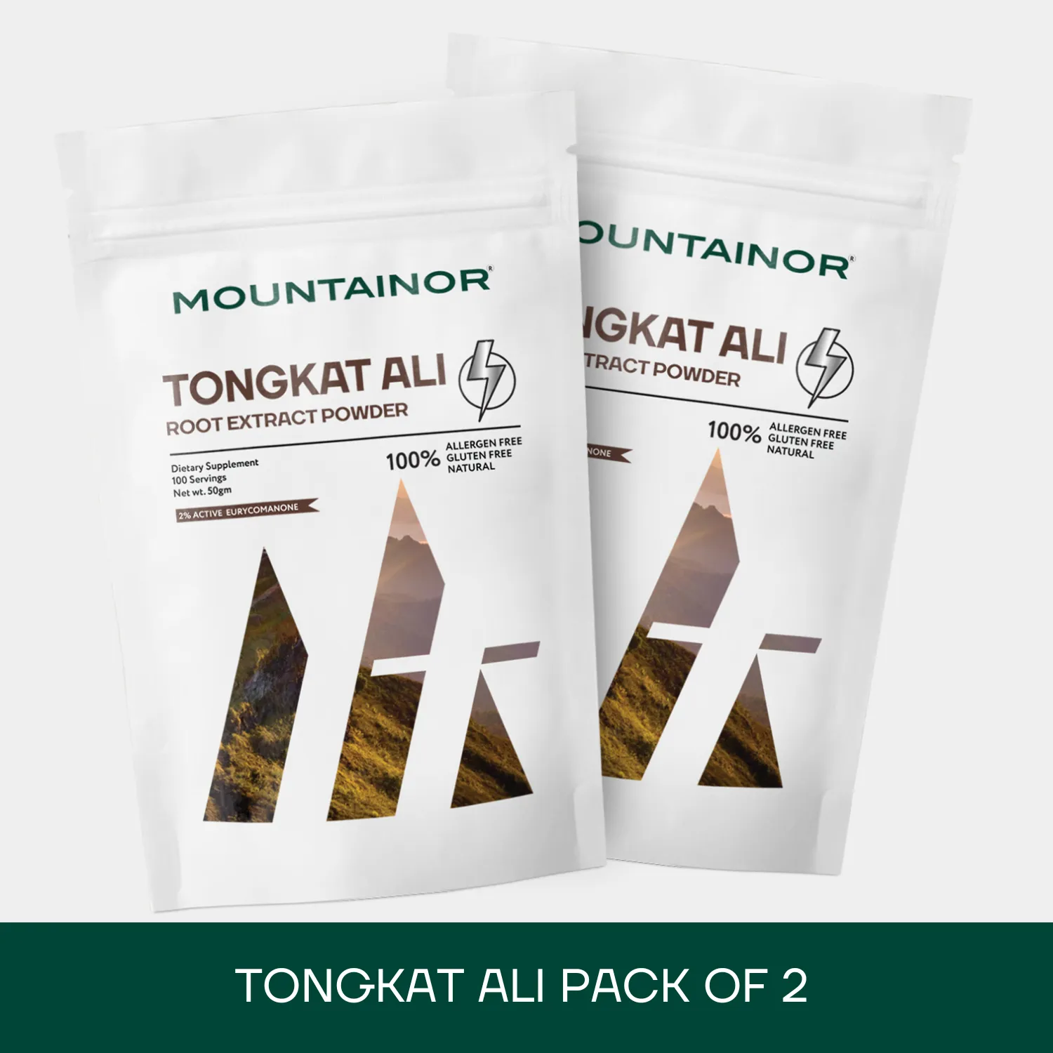 Tongkat Ali Longjack Root⚡(50g)  Enhanced Testo Level - Pack of 2