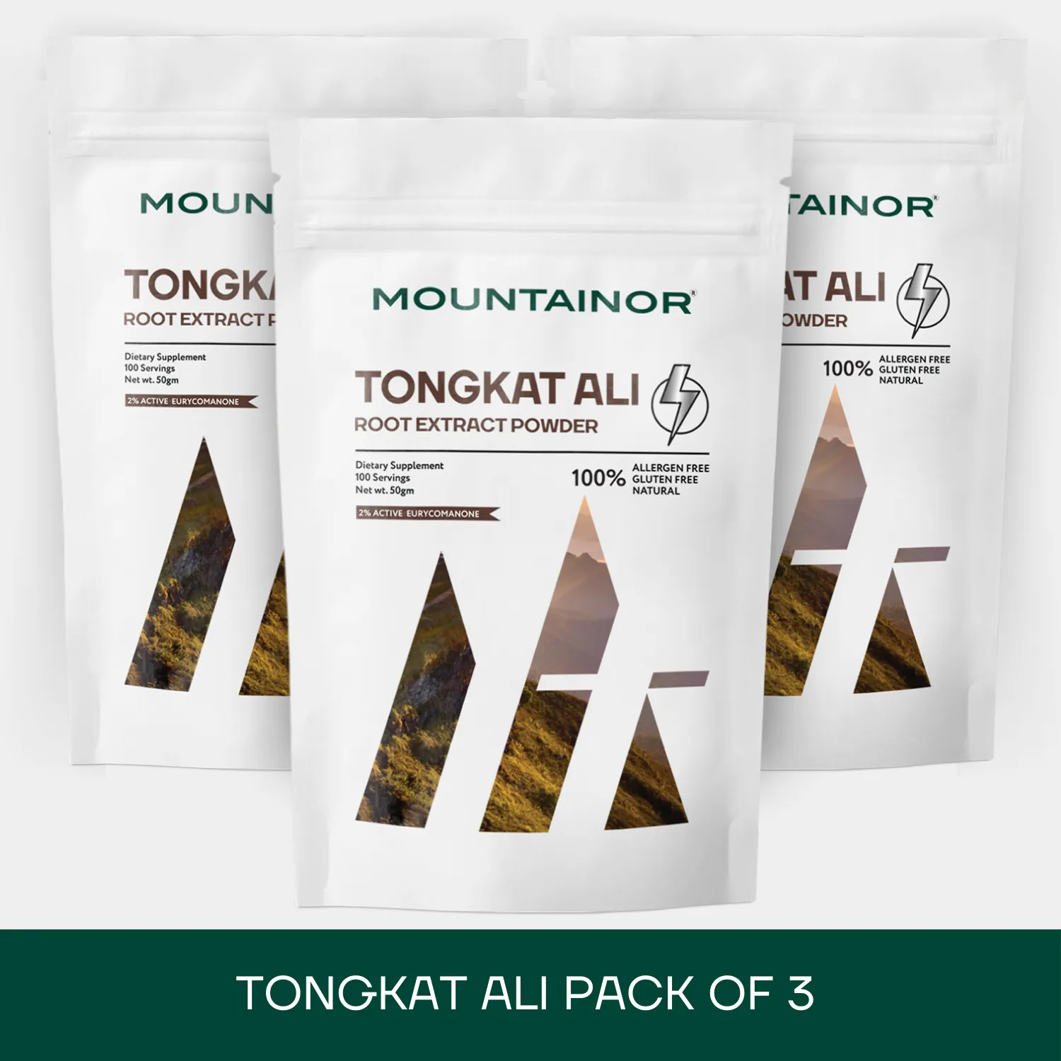 Tongkat Ali Longjack Root⚡(50g)  Enhanced Testo Level - Pack of 3