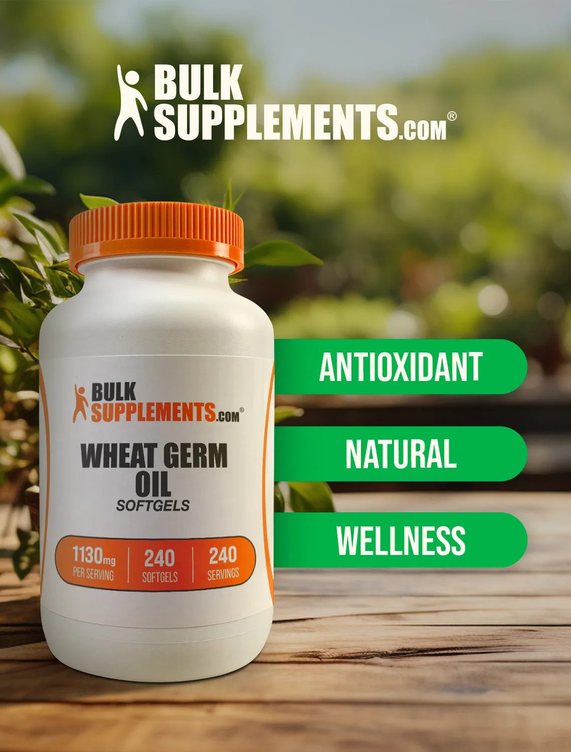 Wheat Germ Oil Softgels