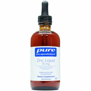 Zinc Liquid 120 ml by Pure Encapsulations